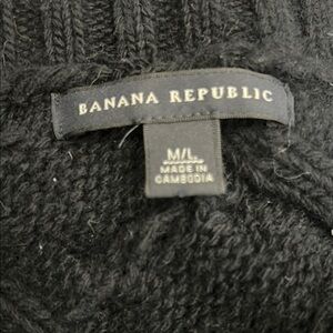 Banana Republic Black Knit Sweater